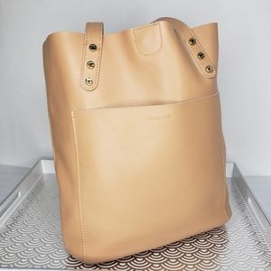 Emma Fox Wakefield Smooth Leather Vertical Tote